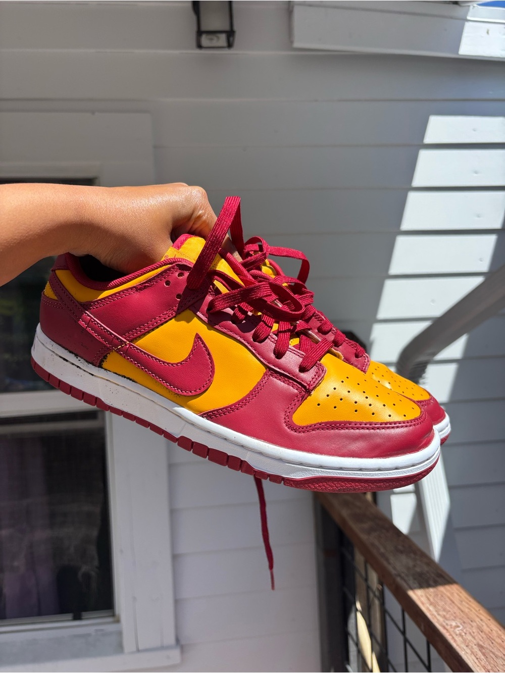 Nike Dunk Men' s Low-Top Sneaker in Midas Gold